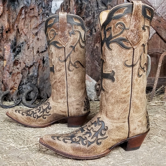 NIB Johnny Ringo cowboy boots 8B - Picture 2 of 6